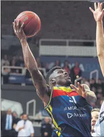  ?? FOTO: EFE ?? Dylan Ennis, del MoraBanc Andorra