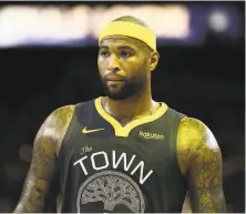  ?? Ezra Shaw / Getty Images / TNS ?? Lakers forward DeMarcus Cousins was diagnosed with a torn ACL on Thursday, according to his agent.