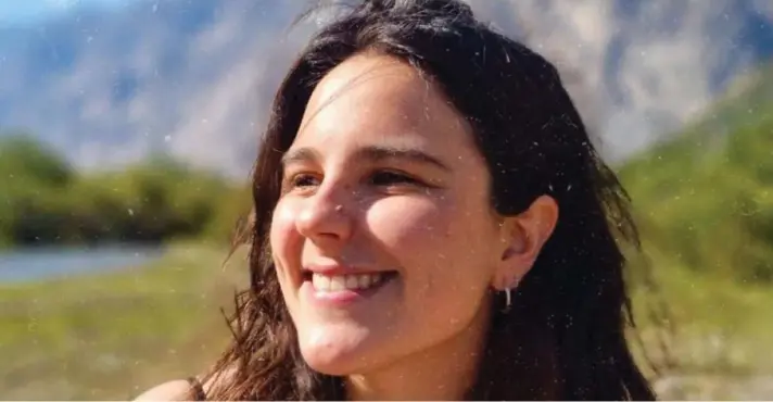 ?? ?? ► Catalina Cayazaya había ingresado el año 2017 a la carrera de Terapia Ocupaciona­l en la Universida­d de los Andes.