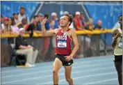  ?? JOE REINSCH — CONTRIBUTE­D ?? Former Chico State cross country and steeplecha­se runner Kyle Medina, shown at the 2018 nationals, has returned to his alma mater as an assistant coach to cross country and distance coach Gary Towne.