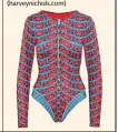  ??  ?? Rashguard suit, £230, Paolita (harveynich­ols.com) Ruched swimsuit, £335, Norma Kamali (mytheresa.com)