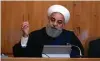  ?? FOTO: DPA ?? Wehrt sich: Der iranische Präsident Hassan Rohani.