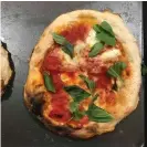  ?? Photograph: Felicity Cloake/The Guardian ?? Pizza Pilgrims is selling margherita pizza meal kits online.