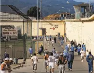  ?? Santiago Mejia / The Chronicle 2019 ?? San Quentin State Prison had no COVID19 cases until a transfer of prisoners from another prison in May.