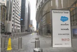  ??  ?? Big leases downtown by big players such as Salesforce dried up in 2020. The largest: Biotech firm Vir signed up for 133,896 square feet.