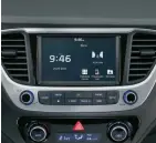  ??  ?? Sistema compatible con Android Auto y CarPlay