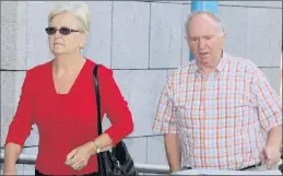  ??  ?? ABOVE: Michael Kivlehan’s parents Susan and Michael Kivlehan arriving at the inquest in Carrick- on- Shannon yesterday ( Monday); LEFT: Michael Kivlehan, whose wife Dhara died a few days after giving birth to their son Dior almost four years ago; FAR LEFT: solicitor Damien Tansey