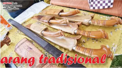 Pembuatan Parang Tradisional Pressreader