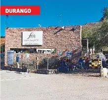  ?? MARCO ANTONIO ROBLES/EL SOL DE DURANGO ?? Ejidatario­s buscan negociació­n con la empresa First Majestic para que sigan explotando la mina