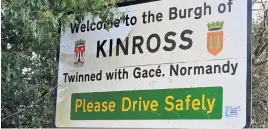  ?? ?? Devolved power A new committee will deal with Kinross-shire matters