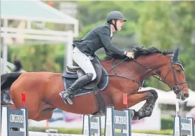  ?? FOTO: CSIO ?? El belga Pieter Devos fue el más rápido de la segunda manga