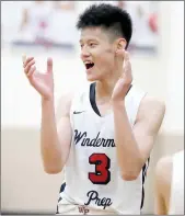  ?? Stephen M. Dowell
/ Orlando Sentinel ?? Former Windermere Prep basketball standout Fanbo Zeng, shown in 2019-20 as a sophomore, will return from China to the U.S. but bypass college basketball.