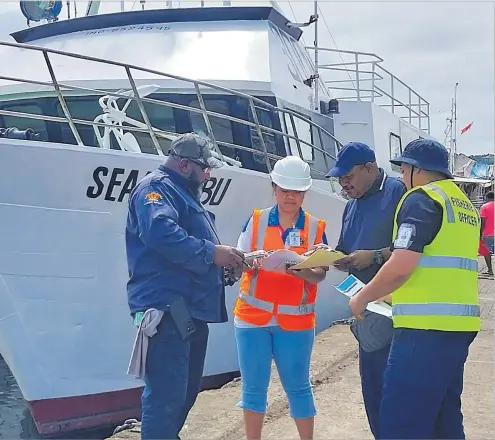  ?? Picture: FILE ?? Random drug tests could be mandatory for all seafarers as the Marine Safety Authority of Fiji works to combat the illegal drug trade across maritime islands.