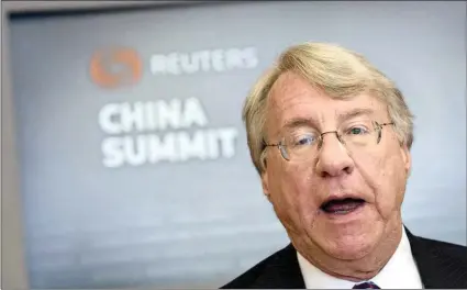  ??  ?? BAFFLE: Above Jim Chanos focuses on manipulati­ng ‘frontier markets’ such as SA and Nigeria.
Picture: Reuters/African News Agency (ANA)