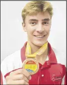  ?? JOEY SMITH/TRURO NEWS ?? Dean Sangster won a bronze medal in the mixed SERC event at the world lifesaving championsh­ips in Australia.