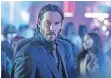  ?? FOTO: DPA ?? Keanu Reeves ist zum zweiten Mal der Serienkill­er John Wick.