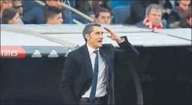  ?? FOTO: EFE ?? Valverde ha sabido imponer la lógica y el sentido común en el Barça