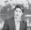  ?? Paul Chiasson / Associated Press ?? Prime Minister Justin Trudeau said that by recycling and reusing plastic, Canada could create 42,000 jobs.