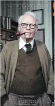  ??  ?? Tilda Swinton as Lutz Ebersdorf and how she really looks, below.