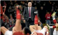  ?? PHOTO: GETTY IMAGES ?? Wales coach Warren Gatland says it’s hard to argue with Eddie Jones’ record as England coach.