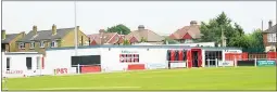  ??  ?? HOME: Greenwich Borough have been playing at the DGS Marine Stadium
