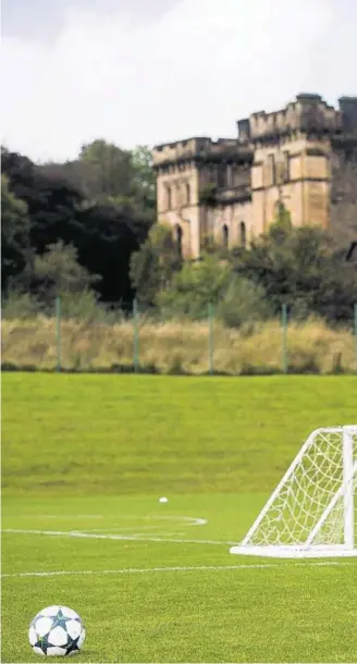  ??  ?? BIG NIGHT: Celtic manager Brendan Rodgers takes training at Lennoxtown prior to