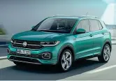  ??  ?? La «city suv» Volkswagen T-cross: è 54 cm più lunga della Polo e 12 più corta della T-roc