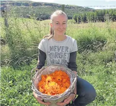  ??  ?? Rosy Rapacova runs Meadowswee­t Herbal Apothecary from Meadowswee­t Organic Farm in Falkland.