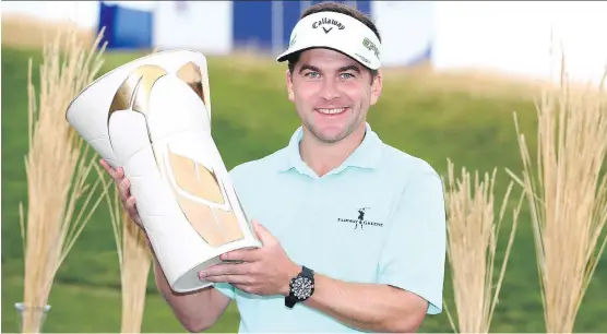  ?? JIM WELLS ?? Chase Wright from Muncie, Ind., won the ATB Financial Classic at Country Hills Talons Course in Calgary by one stroke Sunday with a four-round score of 15-under 269.