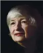  ??  ?? Incoming Treasury Secretary Janet Yellen plans to restore some regulatory rollbacks.