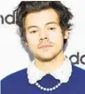  ?? Dia Dipasupil Getty Images ?? DESIGNER Presley Oldham, top, models his jewelry line. ASAP Rocky, above, and Harry Styles are part of a new wave of men trying on the gems.