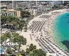  ??  ?? POPULAR Majorca beaches