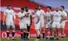  ??  ?? England endured three defeats in the 2021 Six Nations, losing against Scotland, Wales and Ireland. Photograph: Charles McQuillan/The RFU Collection/Getty Images