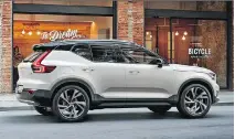  ?? V O LV O ?? The 2018 Volvo XC40 will hit dealership­s next spring.