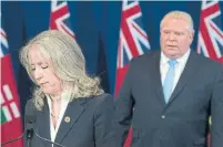  ?? NATHAN DENETTE THE CANADIAN PRESS FILE PHOTO ?? Merrilee Fullerton, minister of long-term care, said her office is “carefully reviewing each of the recommenda­tions.”