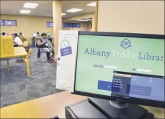  ?? John Carl D’annibale / Times Union ?? Fines make up only about 1 percent of the Albany Public Library’s budget and it is not considered an effective source of revenue, officials said.