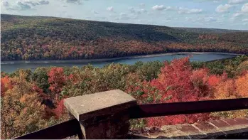  ??  ?? The Longhouse National Scenic Byway offers many spectacula­r overlooks in the Allegheny National Forest.