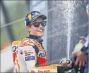  ??  ?? Márquez, cerca de su sexto Mundial en MotoGP.