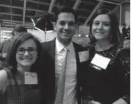  ??  ?? Denver City Attorney Kristin Bronson with Arash Jahanian, staff attorney at the ACLU of Colorado, and Veronique Van Gheem, senior assistant legal counsel for the Colorado Judicial Branch.