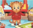  ??  ?? Daniel Tiger now has an animated “Neighborho­od” of his own. PBS KIDS