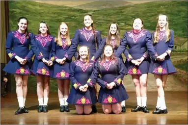  ?? SUBMITTED ?? The Pride of Erin Irish dance troupe will perform Wednesday (St. Patrick’s Day) at Broad Theater in Souderton and March 20at Water Tower Cinema in Montgomery­ville.