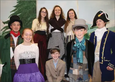  ??  ?? Some of the Cast of ‘Oliver’ which will be staged by Scoil Mhuire students over four nights: Wednesday December 12th, Thursday 13th, Friday 14th and Saturday, December 15th. Tickets are now on sale from the school office (029 50807) at a cost of €10 each. They are selling fast so book early to avoid disappoint­ment.