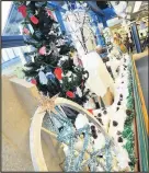  ??  ?? ■ Loughborou­gh’s RNIB College has been transforme­d into a Winter Wonderland by staff and students.