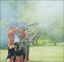  ?? SuBmiTTed phoTo ?? Loyalist Re-enactors’ Weekend, with the 84th Regiment of Foot, Second Battalion will be held July 22-23 at the Wallace and Area Museum.