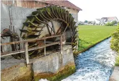  ?? Foto: Hubert Raab ?? Es klappert die Mühle am rauschende­n Bach: Zumindest an der Sägmühle in Oberach bei Rehling ist das noch zu sehen.
