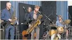  ?? FOTO: IRIS MAURER ?? Immer ein Erlebnis: die Jazzer der Hochschule für Musik Saar.