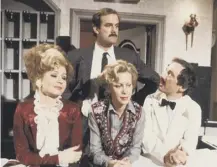  ??  ?? 0 First of 12 episodes of BBC hotel comedy Fawlty Towers was broadcast on this day in 1975