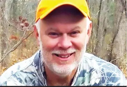  ?? PROVIDED ?? Randy Hellmann loved hunting and fishing and fighting for his fellow union members. Before he died of COVID-19 in March, he made his best friend promise to build a vaccine campaign around his example.