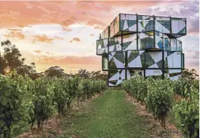  ??  ?? The amazing new d’Arenberg Cube is part-museum, part-restaurant.