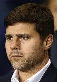  ??  ?? Pochettino: feet on ground